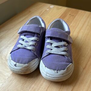 Purple size 8t sneakers